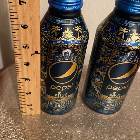 Pepsi 2 limited Edition Aluminum Bottles 2022 Super Bowl LVI unopened new - Picture 6 of 9